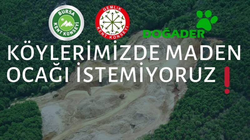 Fevziye’de maden ocağına karşı birleştiler: “Doğamızı koruyacağız”