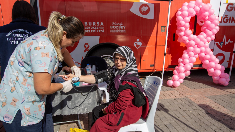 Bursa’da kadınlara ücretsiz meme kanseri taraması