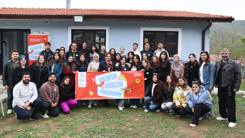 Nilüfer'de gençler Üçpınar Mahallesi'nde buluştu