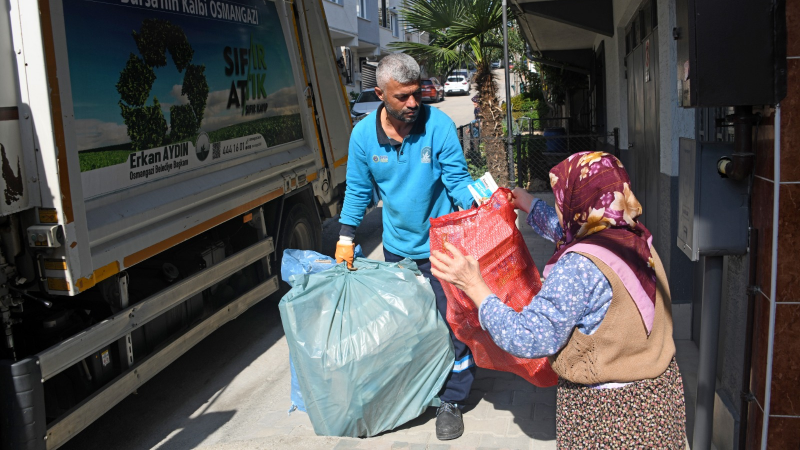 Osmangazi Belediyesi geri dönüşümde lider