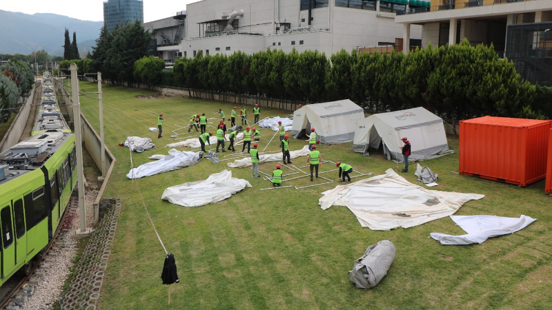 BURULAŞ personeline afet eğitimi