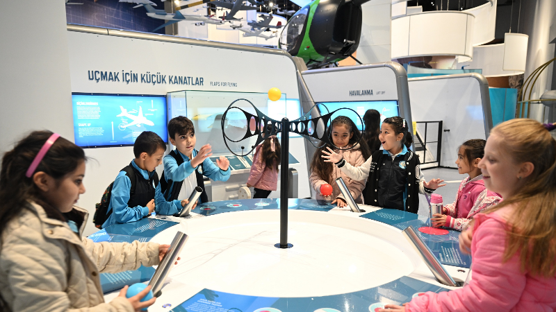 Uzay ve havacılığın derinliklerini GUHEM’de keşfediyorlar