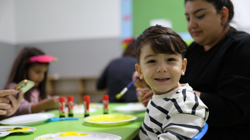 Gemlik’te anne-çocuk etkinliğinde keyifli anlar