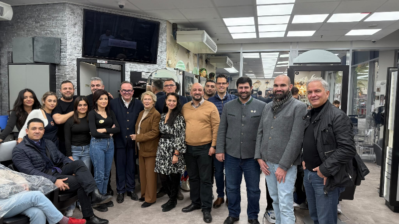 Baumgärtner’den Münih’te Türk esnafı ve STK temsilcilerine ziyaret