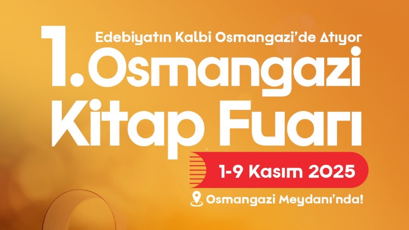 Osmangazi Kitap Fuarı, Bursa’yı edebiyatla 9 gün buluşturacak