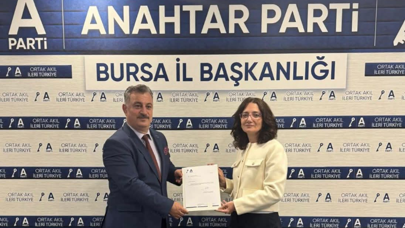 Anahtar Parti Bursa İl Kadın Kolları Başkanı belli oldu