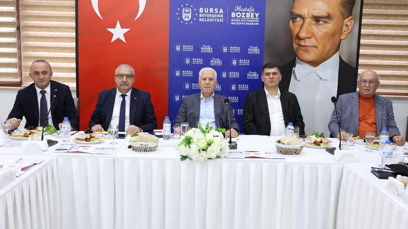 Bozbey: “Bursa’da kazanılan vergi Bursa’ya kazandırılmalı”
