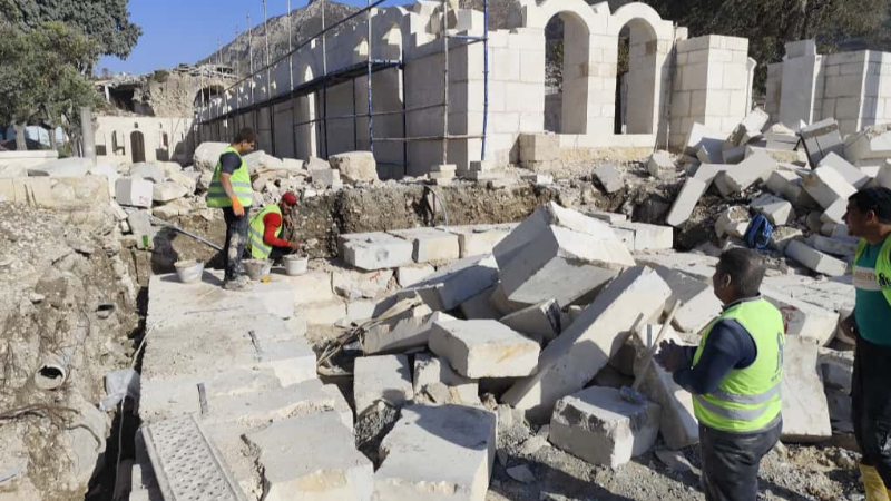 Antakya Ulu Camii, Bursa ile yükseliyor