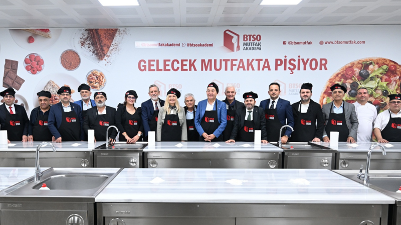 YESİDEF’ten BTSO Mutfak Akademi’ye tam not