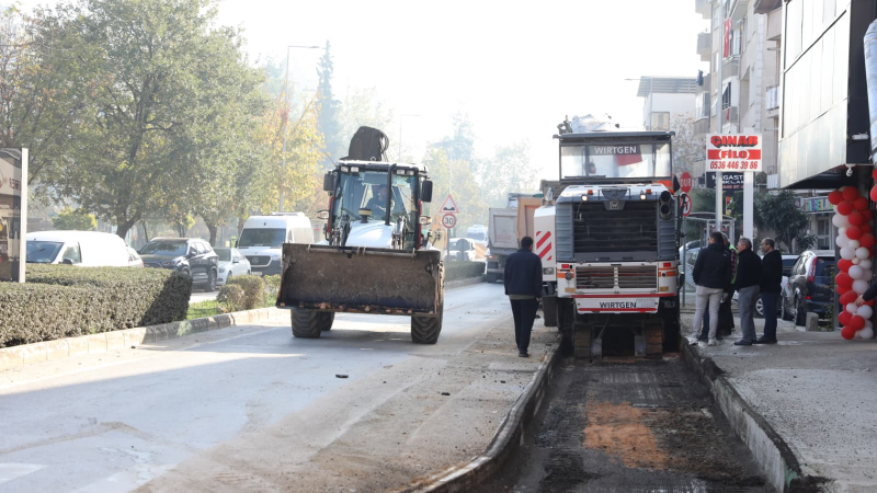 Nilüfer’de yol konforu artıyor
