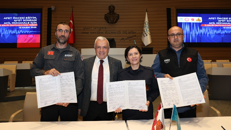 Nilüfer Belediyesi’nden afet hazırlığı için gönüllü kuruluşlarla el ele