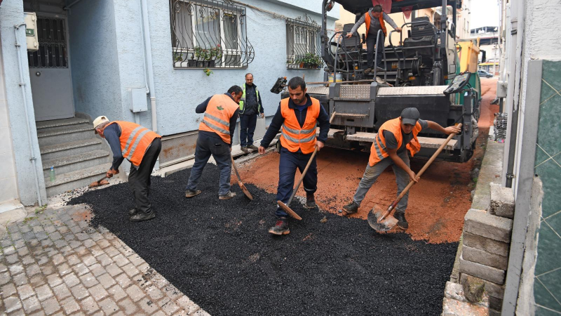 Osmangazi'de sokaklar yenileniyor