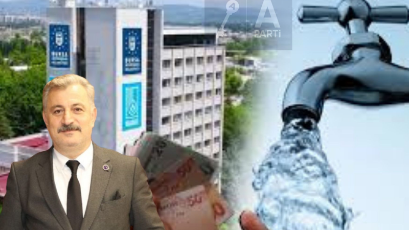 Bursa’da su zammına Anahtar Parti’den tepki geldi