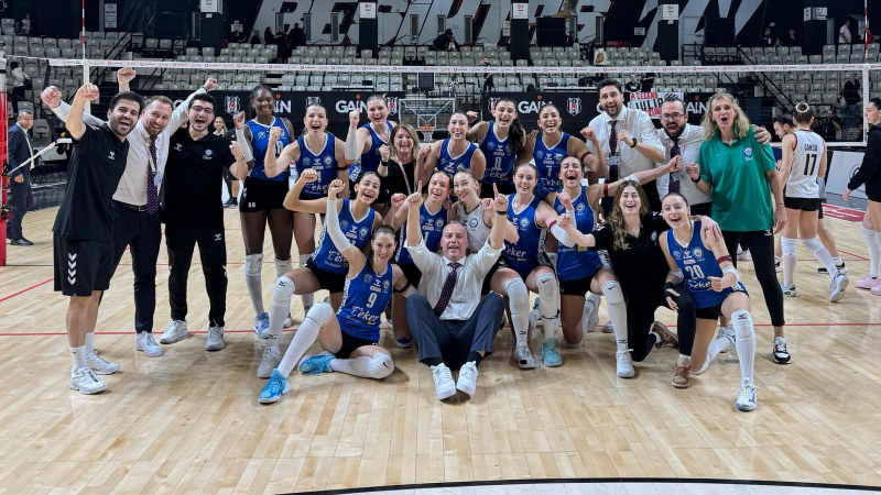 Nilüfer Belediyespor Eker, Beşiktaş’ı 3-0 yenerek 9 puana yükseldi