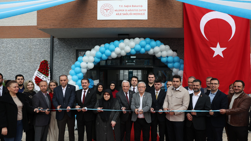 30 Ağustos Zafer Mahallesi yeni sağlık merkezine kavuştu