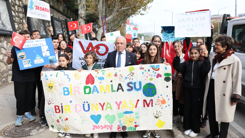 Nilüfer’de çocuklardan su ve çevre bilinci vurgusu