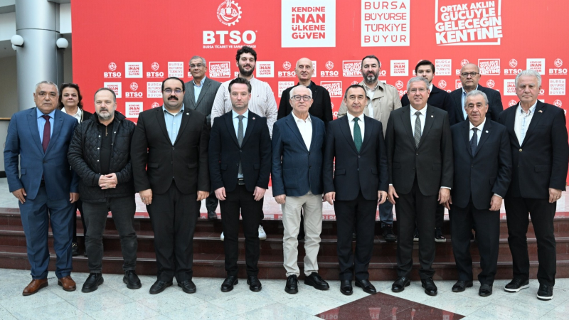 Özbekistan Büyükelçisi Khaydarov, BTSO’da yatırım fırsatlarını paylaştı