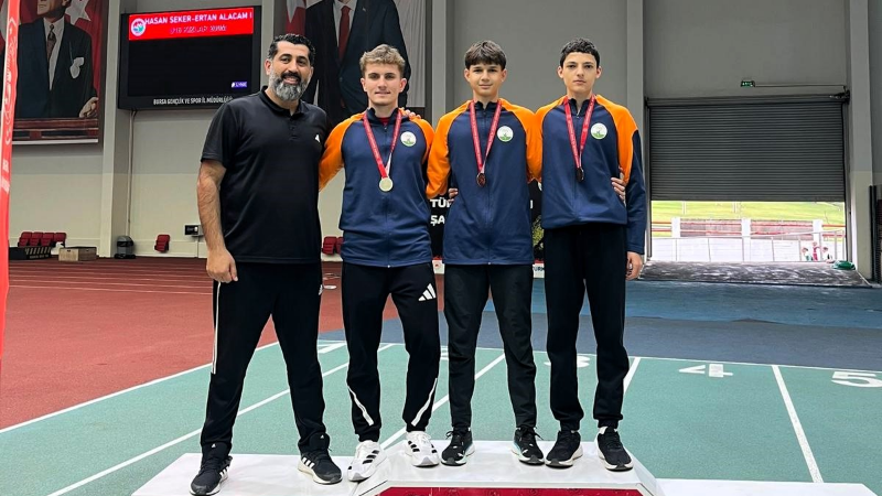 Osmangazili genç yeteneklerden madalya yağmuru