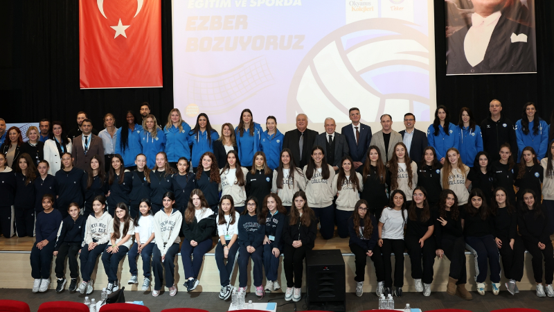 Genç voleybolcular için eğitim ve spor bir arada