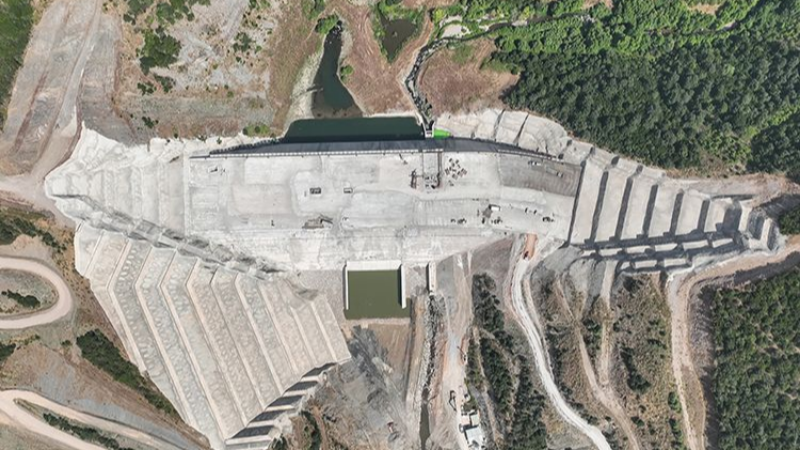 Gölecik Barajı’nda yüzde 72 ilerleme sağlandı: Hedef 2027