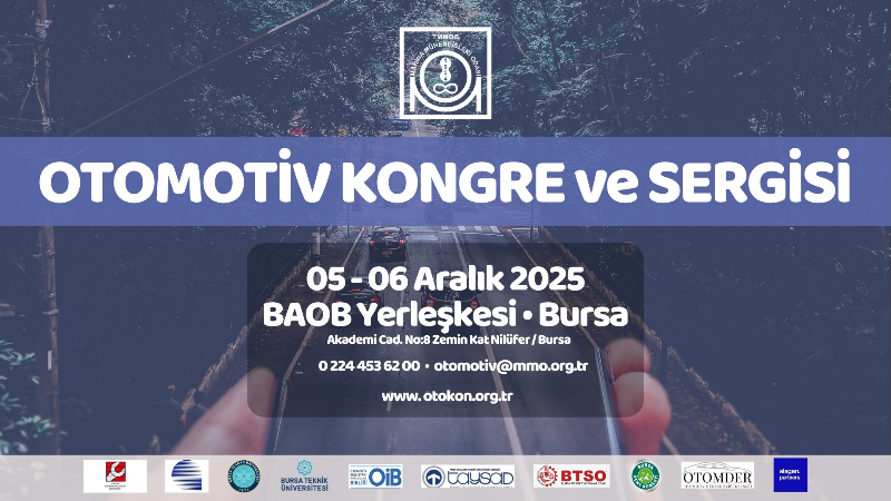 Otomotiv Kongresi 2025, Bursa’da sektör ve akademiyi bir araya getiriyor