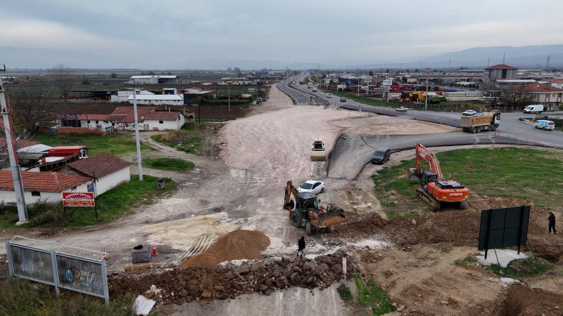 Yenişehir’in giriş ve çıkışları baştan yenileniyor