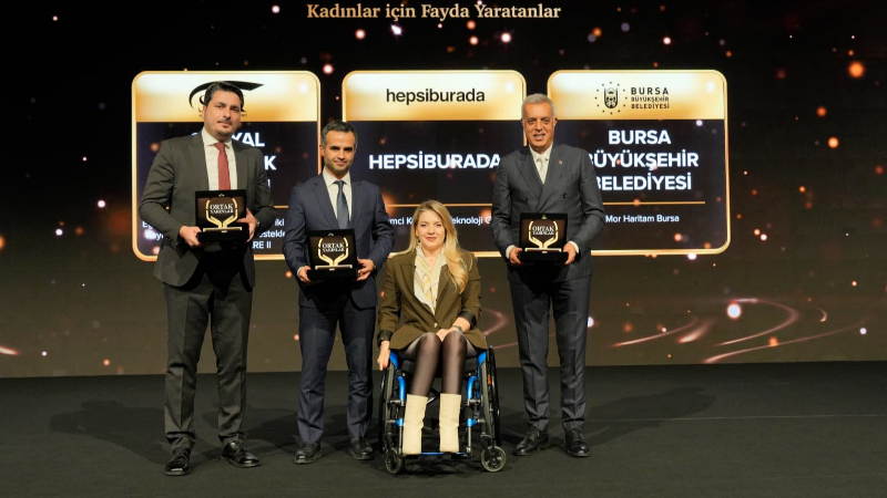 Bursa’nın “Mor Haritam” projesi Türkiye birincisi oldu