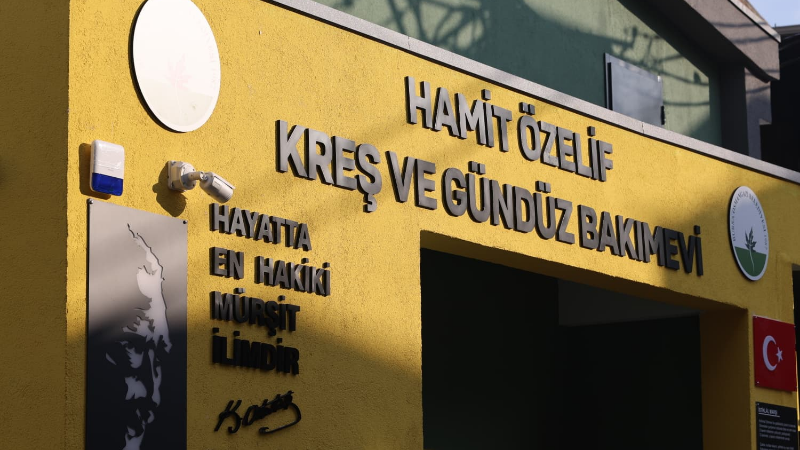Hamit Özelif Kreş ve Gündüz Bakım Evi açılışa hazırlanıyor