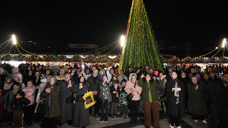 Osmangazi’de yeni yıl coşkusu