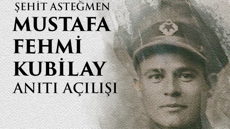 95. Yıl dönümünde devrim şehidi Kubilay için vefa köprüsü