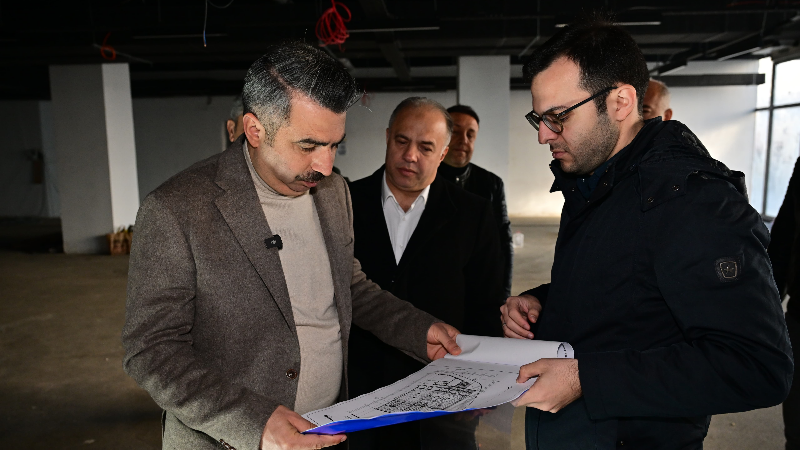 Bağlaraltı Kadın Spor Merkezi açılış için gün sayıyor