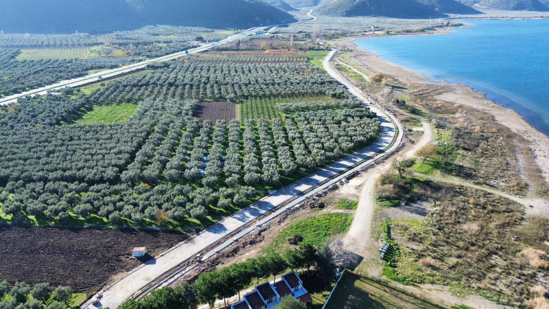 İznik’te yeni yol ve yaşam alanı projesi hızla ilerliyor