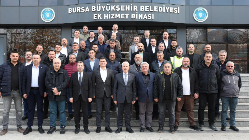 Başkan Bozbey: Bursa’da ulaşımı emekle güçlendiriyoruz