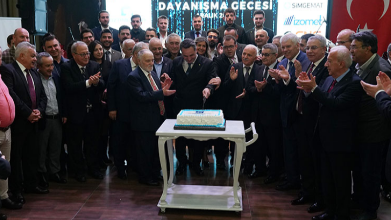 İMO Bursa Şubesi 71’inci yılını dayanışma gecesiyle kutladı