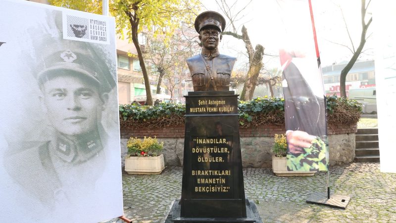 Kubilay Anıtı Osmangazi’de törenle açıldı