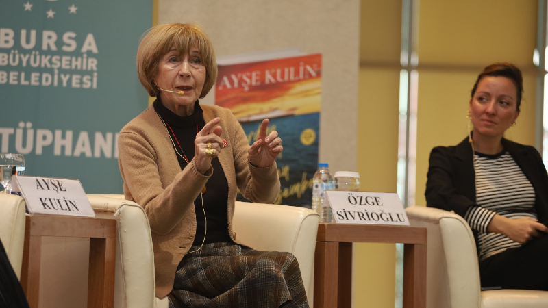 Bursa’da Ayşe Kulin ile edebiyat buluşması
