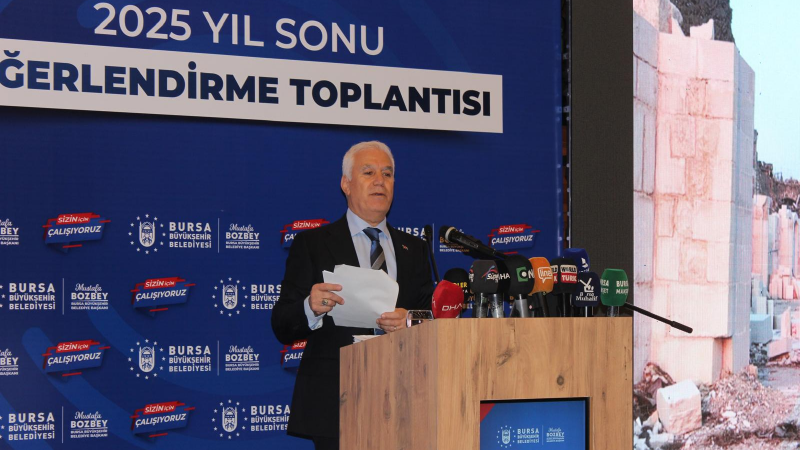 Başkan Bozbey'den Bursa'nın geleceğine dair net vizyon