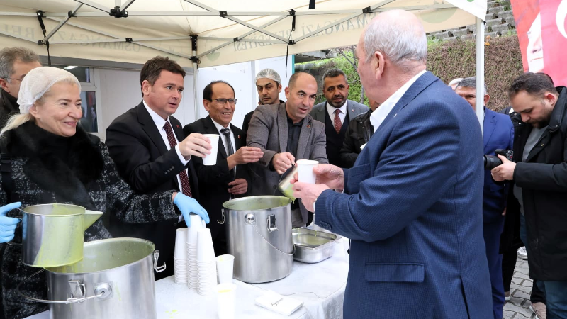 Osmangazi’de cuma buluşması Yenikent’te gerçekleşti