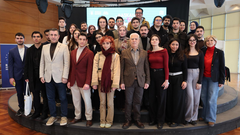 Başkan Bozbey gençlerle buluştu: “Gençlerin vizyonu yol haritamız”