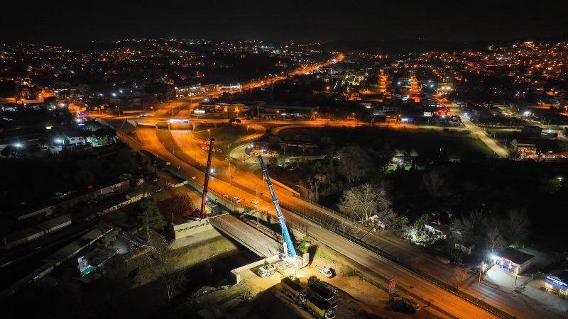 Bursa’da üç ilçeyi rahatlatacak köprü projesi hızla ilerliyor