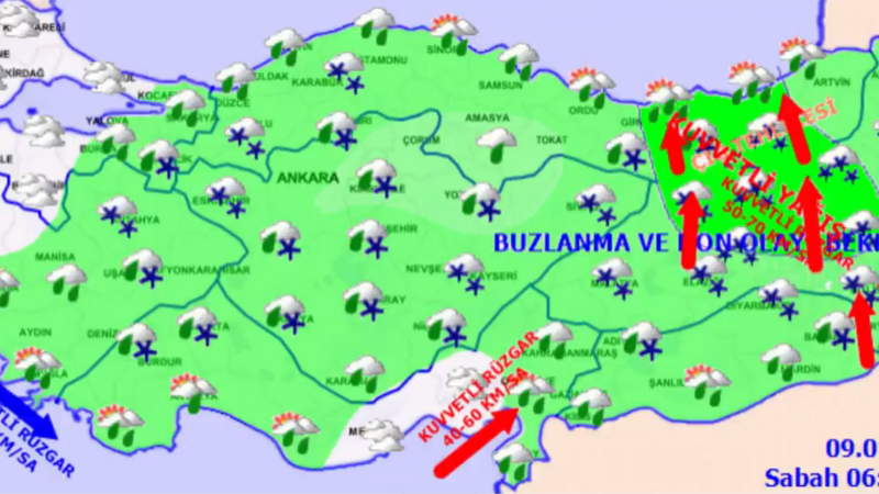 Bursa için sarı kod uyarısı!