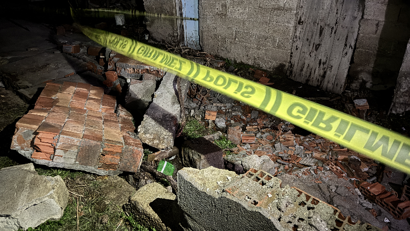 Kestel’de lodos faciası: Çöken duvarın altında kalan kişi hayatını kaybetti