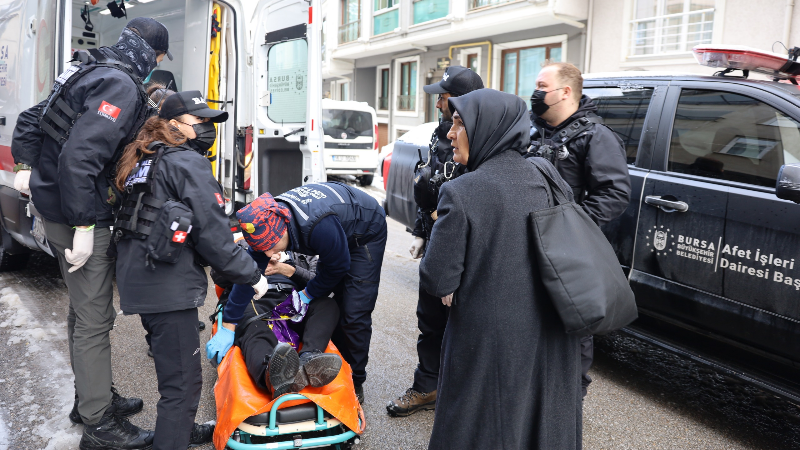 Bursa’da karda yaşam seferberliği