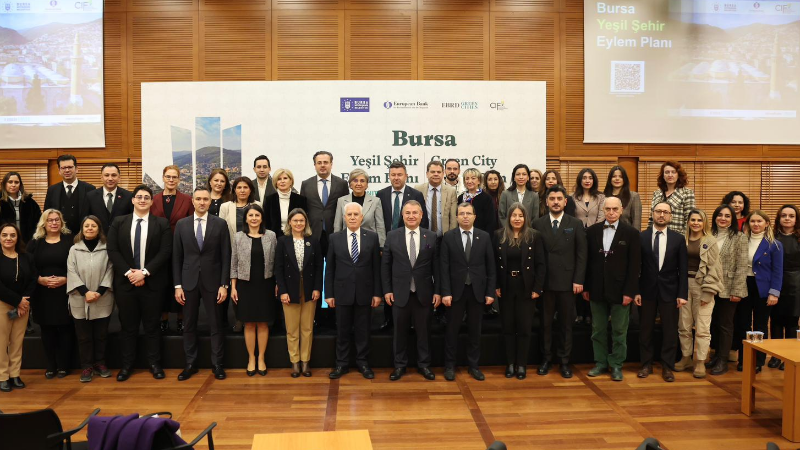 Bursa’nın geleceği için stratejik adım: Yeşil Şehir Eylem Planı kamuoyuna tanıtıldı