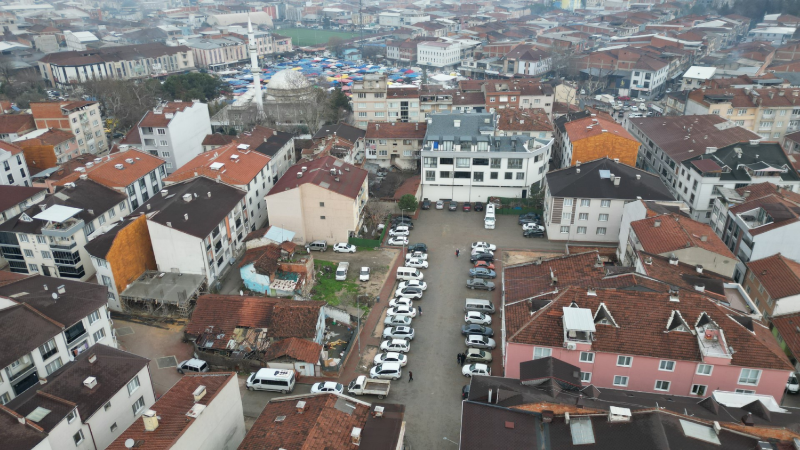 Mahmudiye’ye 46 araçlık yeni otopark