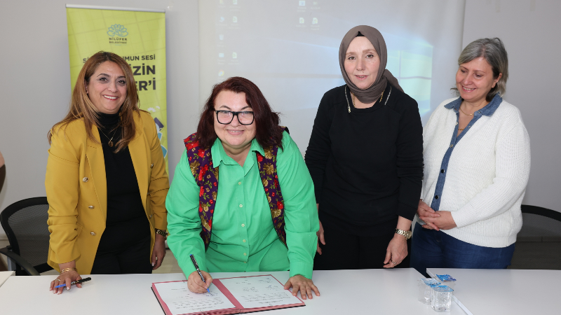 Nilüfer’de kadın derneklerinden dayanışma protokolü