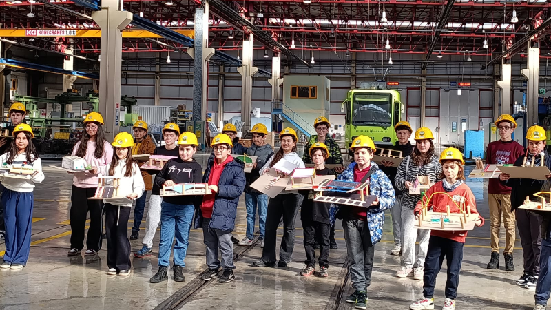 Öğrenciler yarıyıl tatilinde BURULAŞ’ı keşfetti