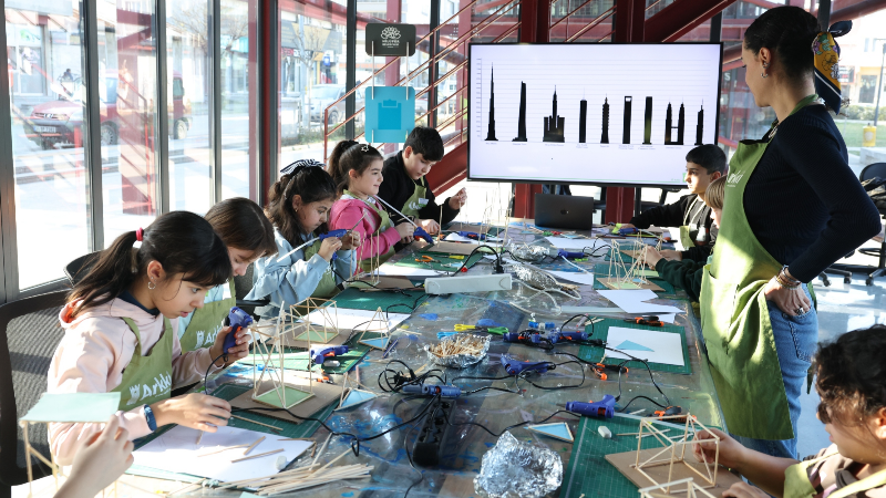 Nilüfer’de sömestr tatili çocuklar için atölyelerle şenleniyor