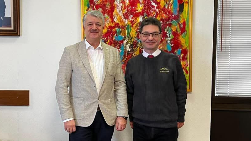 Münih’te Türk toplumuna yakın diplomasi