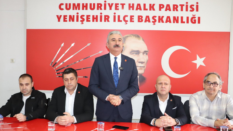 CHP Bursa İl Başkanı Yeşiltaş’tan Yenişehir’de saha çalışması